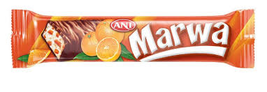 [A25449] Ani Marwa Milk Chocolate with Nougat & Orange 18g