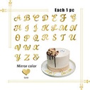 Cake Decoration capital letters candle 1pc