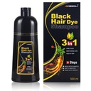 Meidu Hubsan Black Hair Dye Shampoo 3IN1 500ML