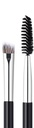 Pink Key Makeup Brush with eyebrow brush 2pcs