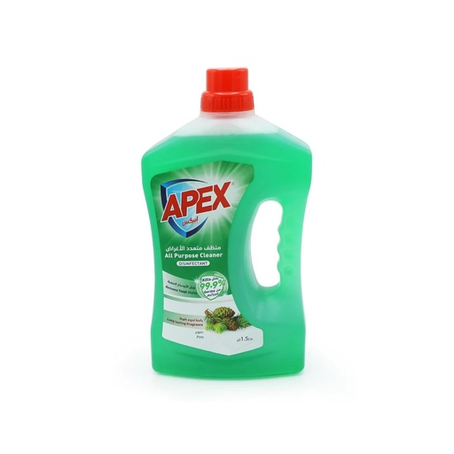[A25674] Apex Al Puprpose Cleaner Lemon 1.5ltr
