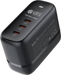[A25697] Light Wave Super Fast Charger Three Ports LW-CH-L65W
