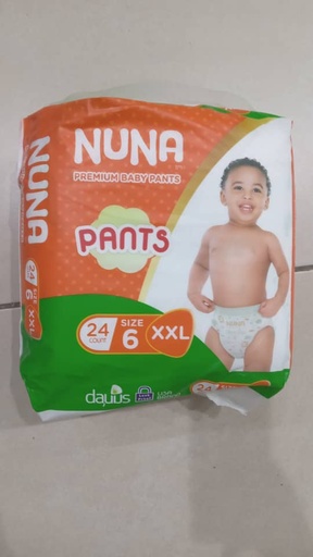 [A26007] Nuna Premium Baby Pants 24 Cont size 6 xxl