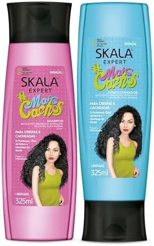 [A26033] Skala mais cachos shampoo+ condition 2x325ml