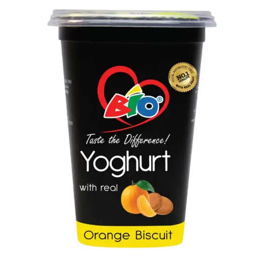 [A26063] Bio Yoghurt With Real Orange Biscuit 90ml