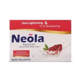 [A26107] Neola Facial Body Soap With Milk And Aloe Vera Extract125g