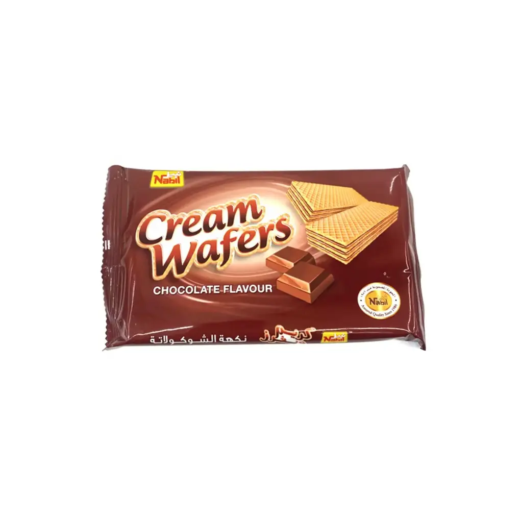 Nabil Cream Wafers chocolate 76g | Aaran Online Market