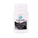 Blue bead jelly food coloring black siyah 100gr  