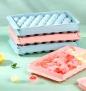 Silicone Ice Cube Maker Tray 